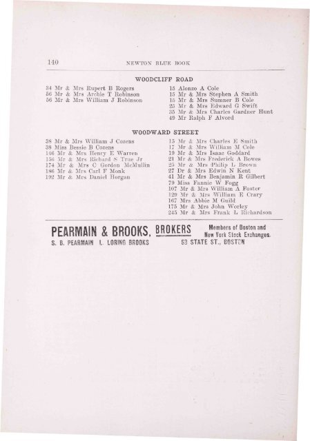 Blue Book 1917 - Newton Free Library