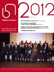 marzo 2012 (pdf - 1.4 MB) - Ordine Provinciale dei Medici Chirurghi ...