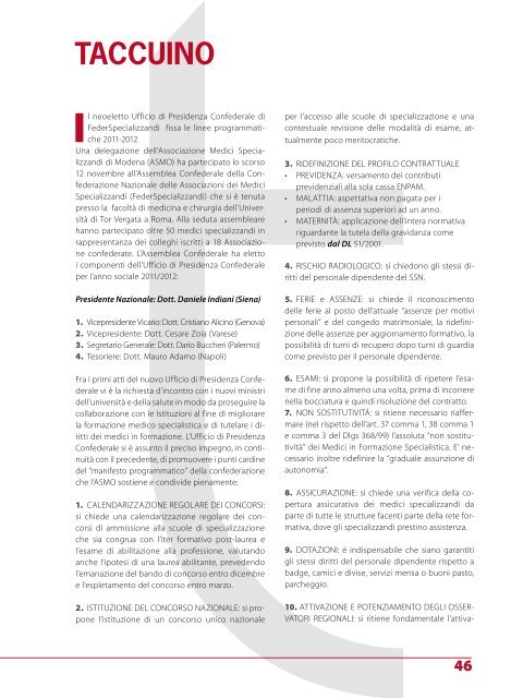 marzo 2012 (pdf - 1.4 MB) - Ordine Provinciale dei Medici Chirurghi ...