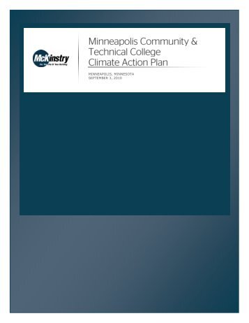 Minneapolis Community and Technical College Climate Action Plan