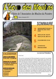 L'Echo des moulins, n°59 - FFAM