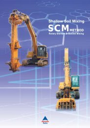 SCM - Shallow Soil Mixing Method