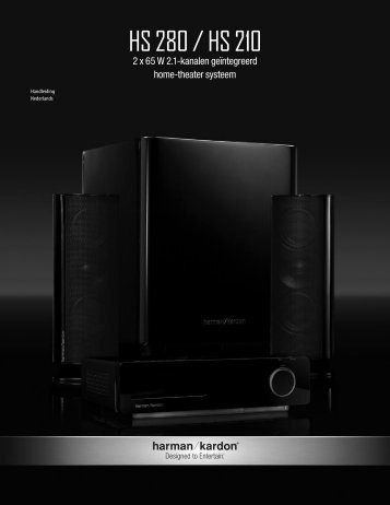 HS 280 / HS 210 - Harman Kardon