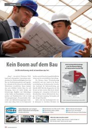 Kein Boom auf dem Bau - Thyssen Schachtbau GmbH