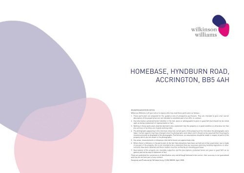 CWY042 Homebase Accrington - Wilkinson Williams