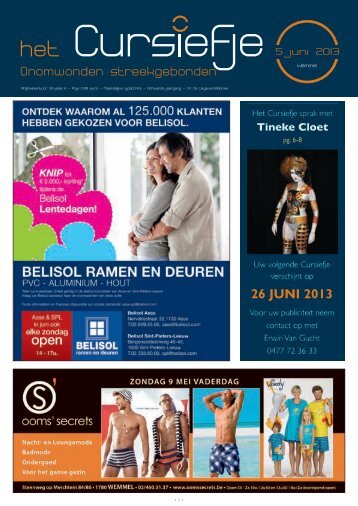 26 JUNI 2013 - Cursiefje