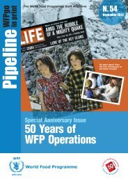 Pipeline 50 Years - WFP Remote Access Secure Services