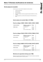 Makro TZ Bombas dosificadoras de membrana - ProMinent