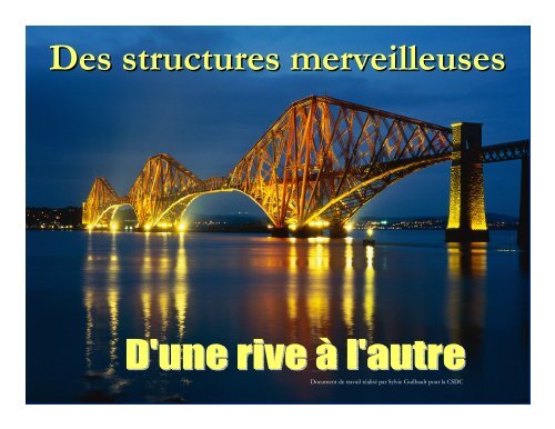 Des structures merveilleuses - Science en ligne