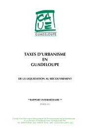 TAXES D'URBANISME EN GUADELOUPE - CAUE971.org