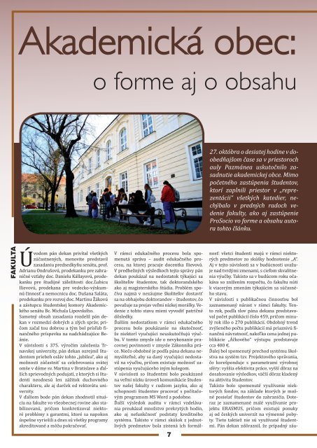 2/2010 - Fakulta zdravotnÃ­ctva a sociÃ¡lnej prÃ¡ce - TrnavskÃ¡ ...