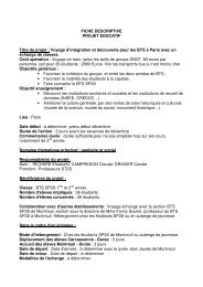 FICHE DESCRIPTIVE PROJET EDUCATIF Titre du ... - Lycée Jules Fil