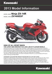 1968 プロフィール必読 Model Information 2013 Ninja ZX10R - Kawasaki New Zealand