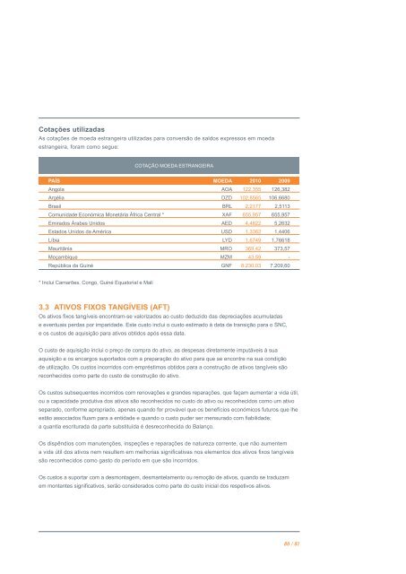 Demonstrações de Fluxos de Caixa em 31 de Dezembro ... - Zagope