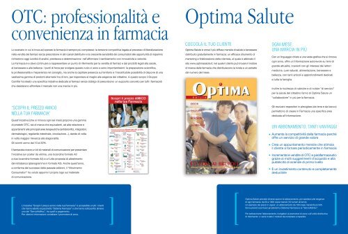 BROCHURE 2007 no TR - Gruppo Comifar - Comifar Distribuzione