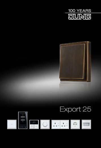 Katalog Export GB 25 - Jung