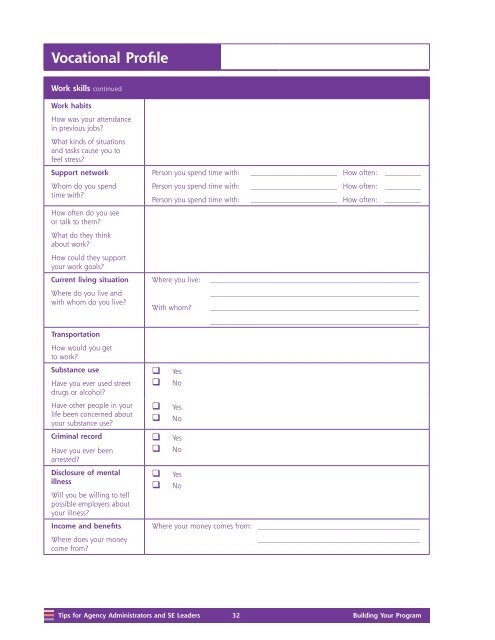 Supported Employment: Building Your Program - SAMHSA Store ...