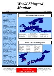 Bulk Vessel - Clarksons Shipping Intelligence Network