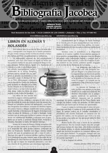 LIBROS EN ALEMÃN Y HOLANDÃS - Biblioteca Jacobea