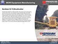 Kershaw 32-10 Brushcutter - Progress Rail Services
