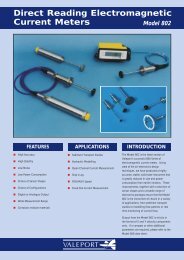 Direct Reading Electromagnetic Current Meters