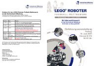 LEGO Roboter Handout - MV-Sirius Hochshule Offenburg - an der ...
