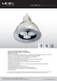 Lucid MR 16 | LED-Leuchtmittel - LEIDS