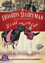 World Dairy Expo Supplement - Hoards Dairyman