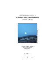 Jet Propulsion Laboratory Publications Collection - National Air and ...