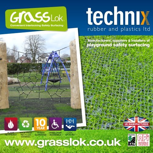 GrassLok brochure - Technix Rubber & Plastics Ltd