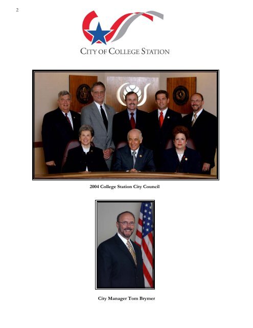 Police 2004 Annual Report - City of College Station