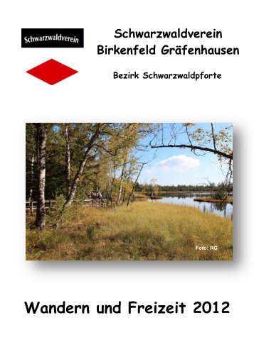 Wandern und Freizeit 2012 2011 - Schwarzwaldverein Birkenfeld ...