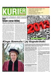 Kinga Kosmala i jej KapuÅciÅski - Kurier Plus