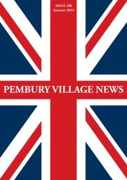 Issue 150 - the Pembury Village Website