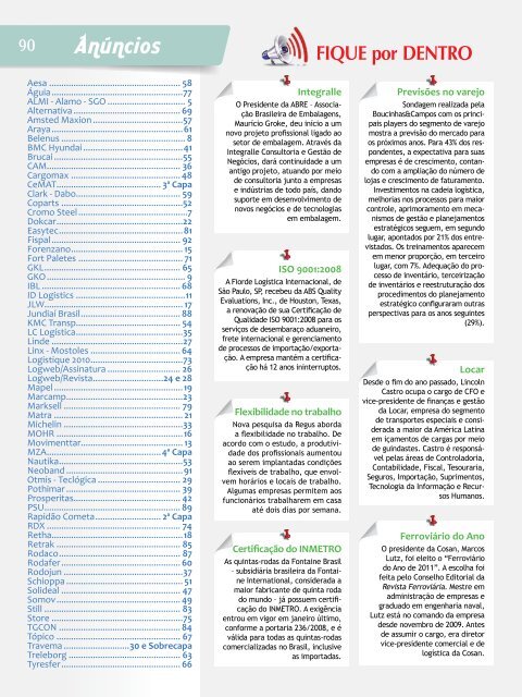 EdiÃ§Ã£o 122 download da revista completa - Logweb