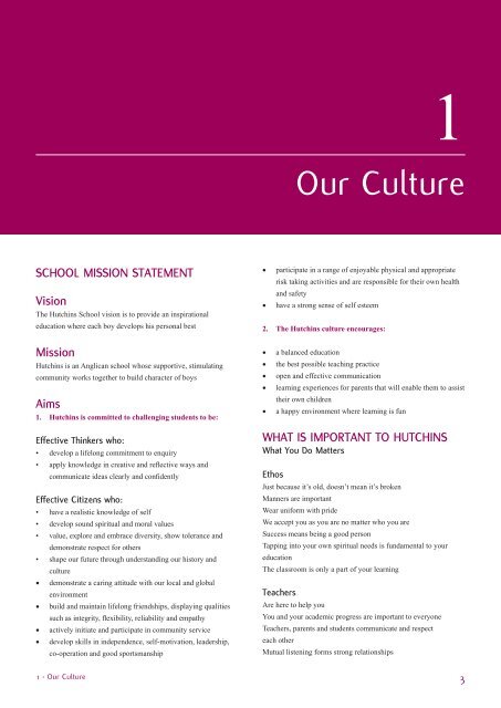 The Hutchins School Information for Parents 2011.pdf