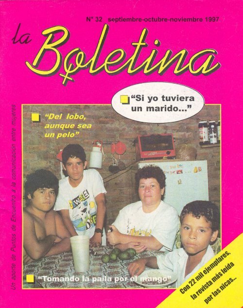 La Boletina NÂº 32 - Sidoc