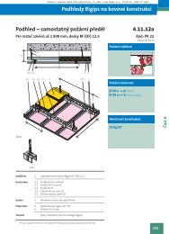 Podhled - samostatnÃ½ poÅ¾Ã¡rnÃ­ pÅedÄl UA 50+CD, 2x RF (DF) - Rigips