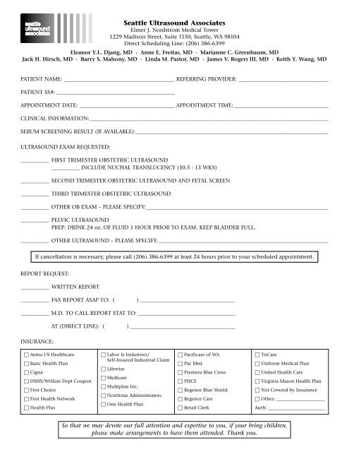 Patient Referral Form