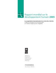 Human Development Report 2005 - The Jus Semper Global Alliance