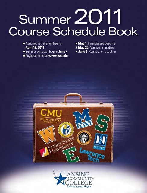 Course Schedule Book - Lansing Community College