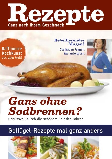 Rezepte - Sodbrennen-Kontrolle