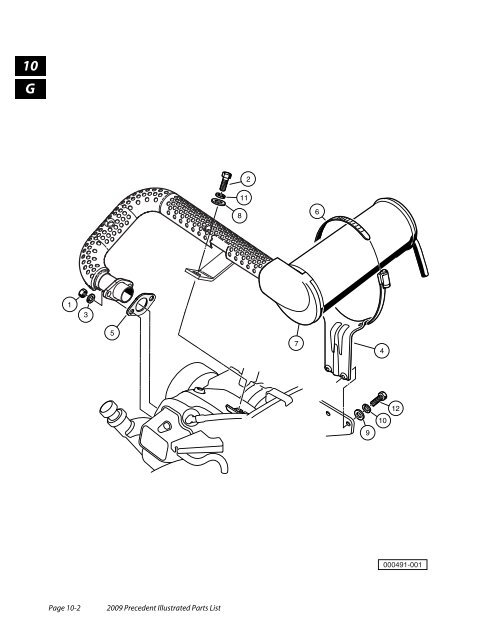 2009 Precedent Illustrated Parts List - Bennett Golf Cars