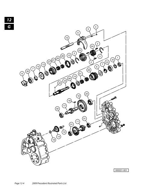 2009 Precedent Illustrated Parts List - Bennett Golf Cars