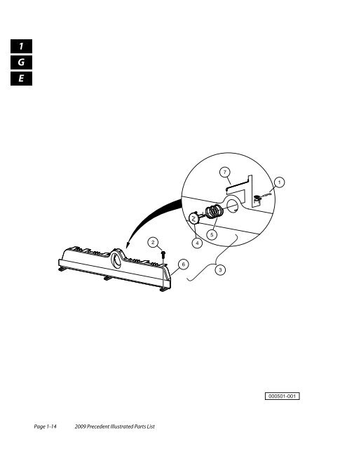 2009 Precedent Illustrated Parts List - Bennett Golf Cars