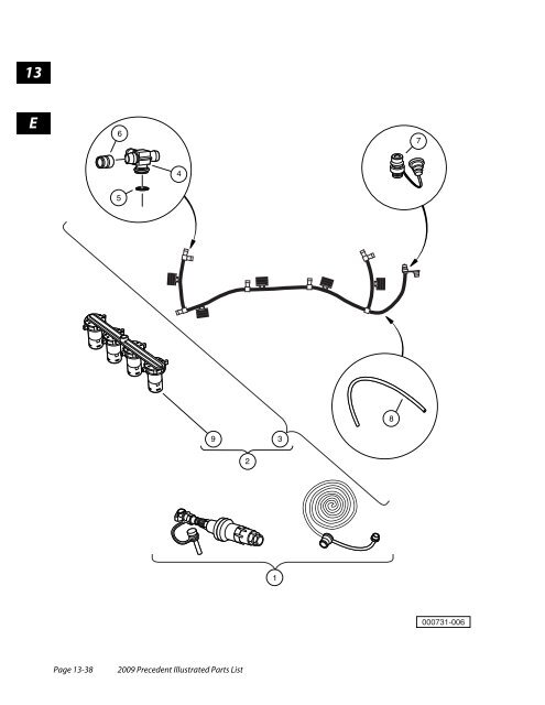 2009 Precedent Illustrated Parts List - Bennett Golf Cars