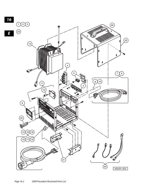 2009 Precedent Illustrated Parts List - Bennett Golf Cars