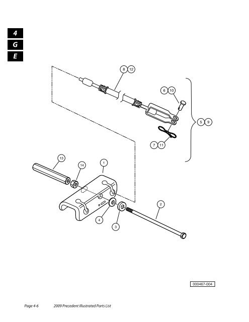 2009 Precedent Illustrated Parts List - Bennett Golf Cars