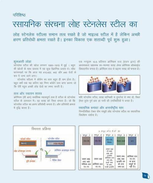 âThe Ferritic Solutionâ - published by ISSF ( Hindi verision pdf file ...