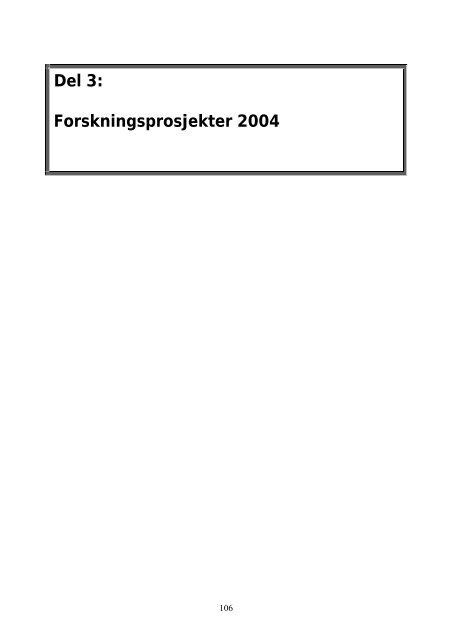 Faglig rapport 2005 - Helse Vest